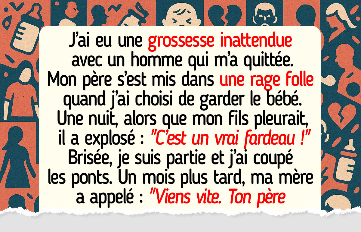 Mon père a traité mon fils de “fardeau”, alors j’ai pris sa défense Mon père a traité mon fils de “fardeau”, alors j’ai pris sa défense