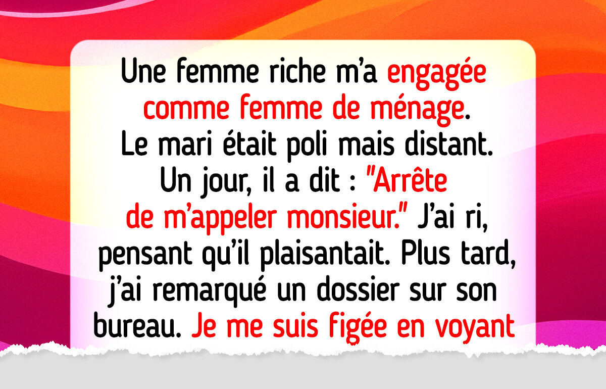 14 Confessions de famille qui pourraient devenir des scénarios de film
