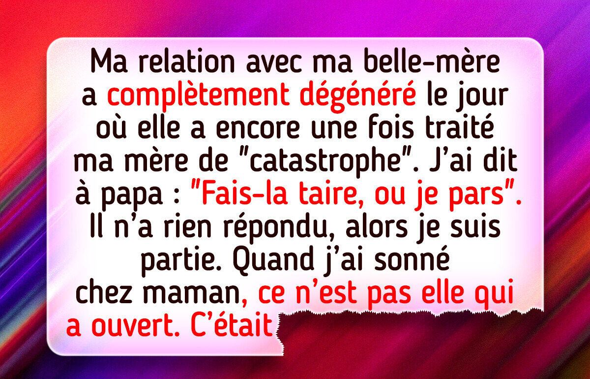 J’ai coupé les ponts avec mon père à cause de sa femme, puis j’ai découvert un terrible secret J’ai coupé les ponts avec mon père à cause de sa femme, puis j’ai découvert un terrible secret