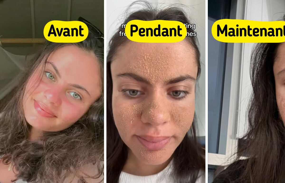 Une femme arrête de se laver le visage en guise de soin et choque par sa transformation Une femme arrête de se laver le visage en guise de soin et choque par sa transformation