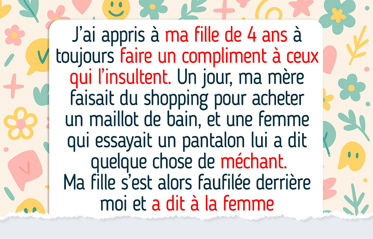 Des enfants qui ont transformé des journées ordinaires en instants extraordinaires