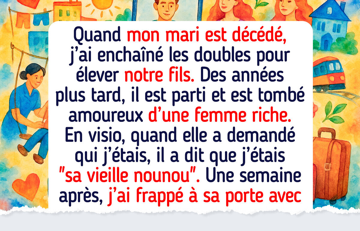 Mon fils avait honte de me présenter à sa petite amie riche, alors je me suis assurée qu’il apprenne le respect