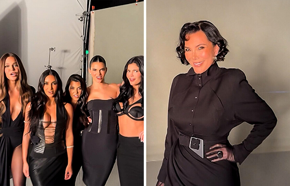 Les Kardashian-Jenner, mère et filles, se retrouvent pour un shooting spectaculaire