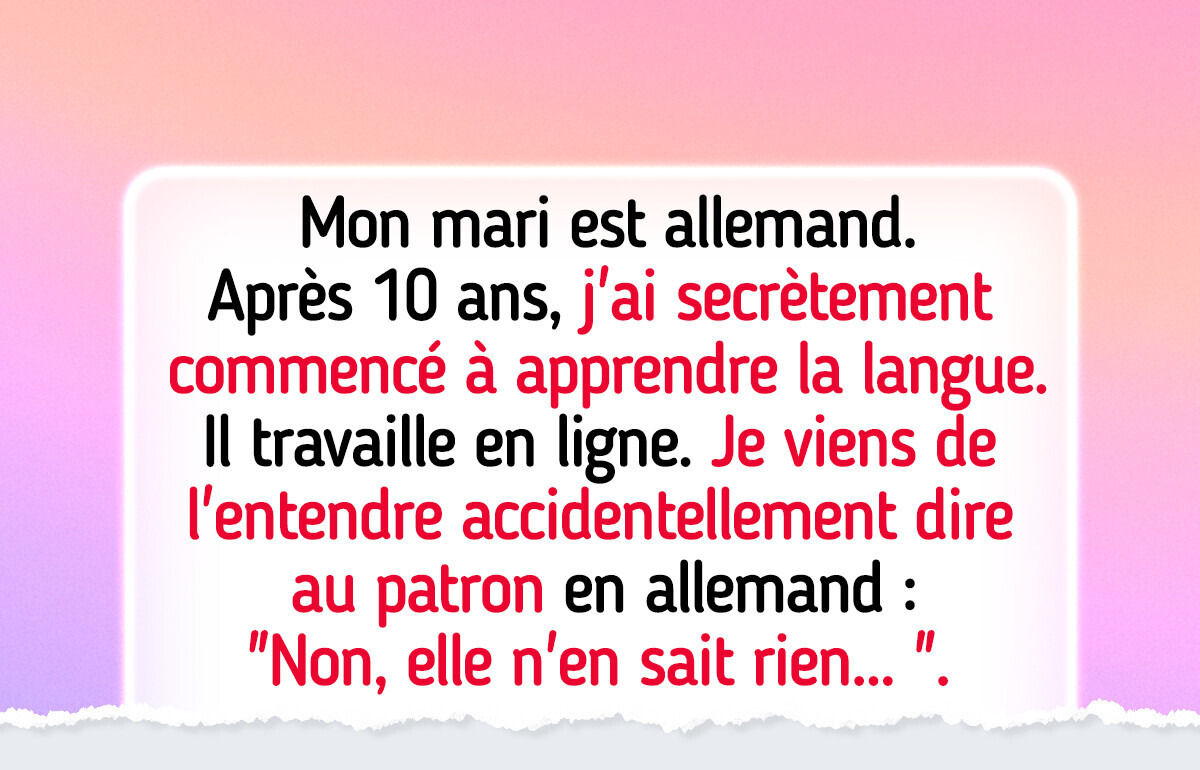 14 Personnes qui ont fait des découvertes troublantes sur leur partenaire des années après