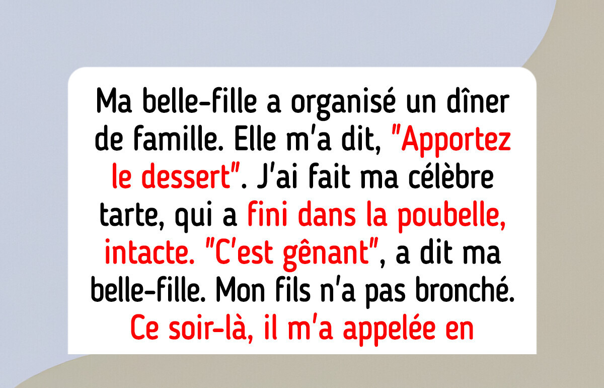 J’ai refusé d’être humiliée devant ma propre famille J’ai refusé d’être humiliée devant ma propre famille