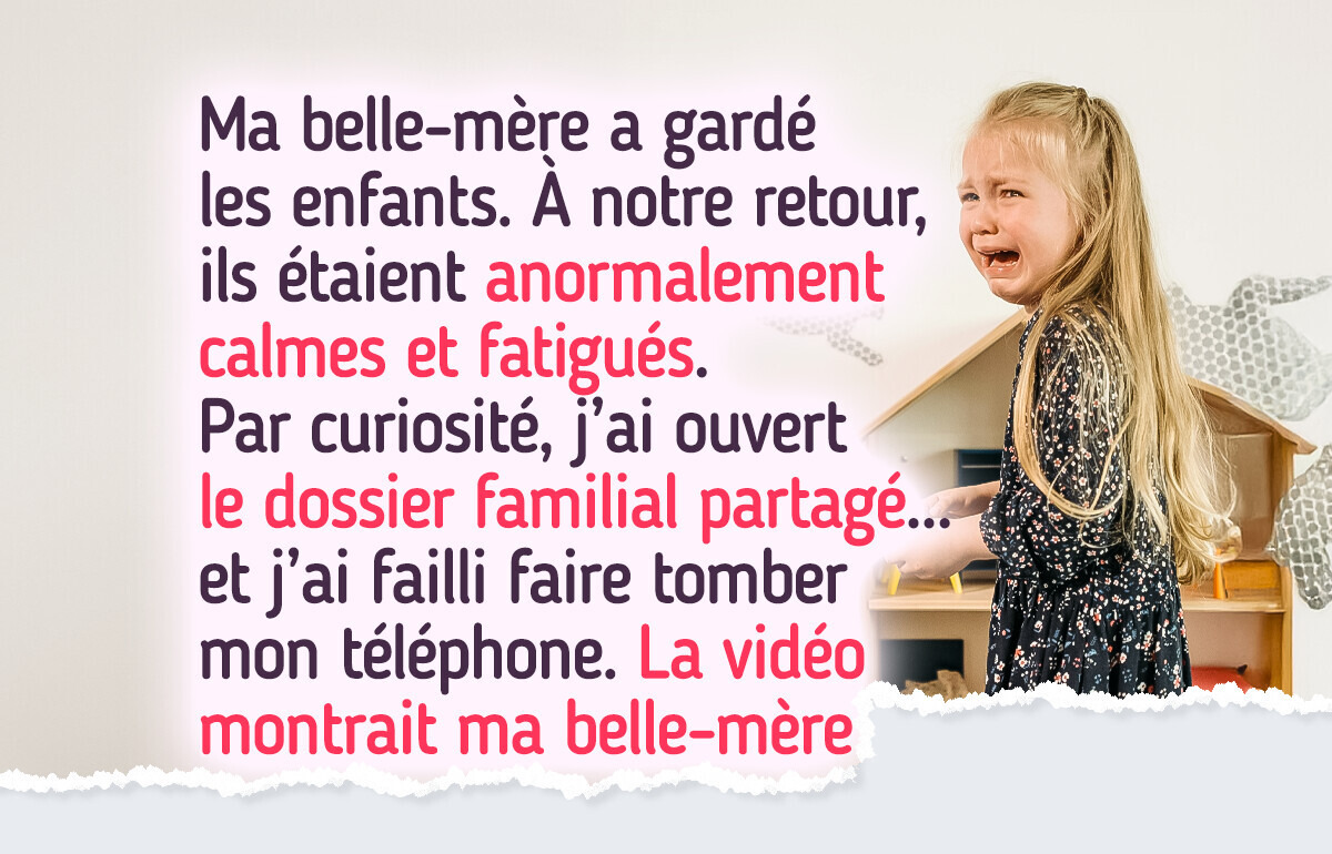 Je croyais que ma belle-mère gardait simplement les enfants — mais la réalité m’a choquée Je croyais que ma belle-mère gardait simplement les enfants — mais la réalité m’a choquée