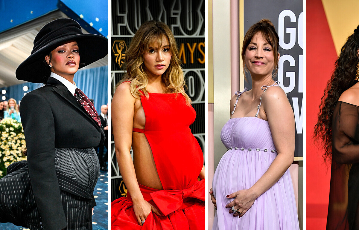 15 Femmes célèbres qui ont fièrement affiché leur baby bump sur le tapis rouge