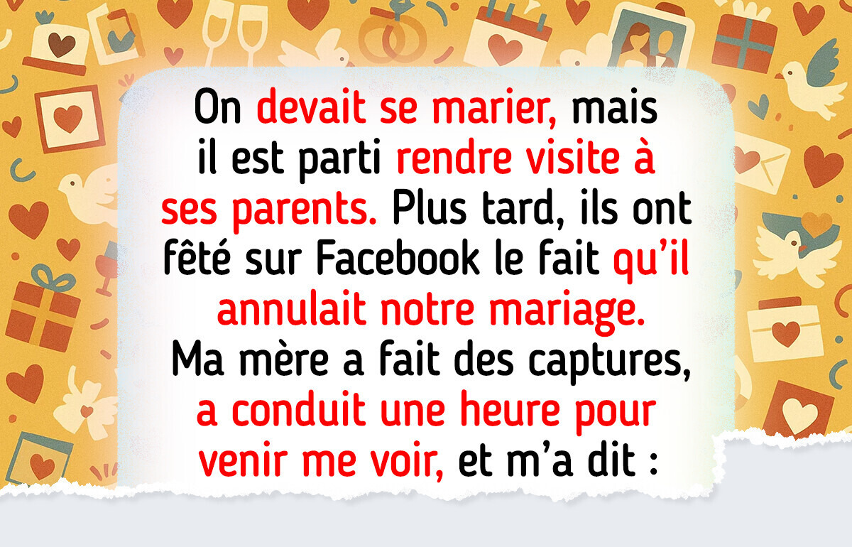 10 Histoires de mariage où le rêve a viré au cauchemar