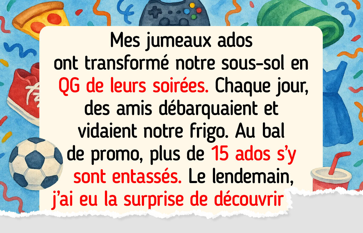 J’ai laissé les ados s’approprier notre sous-sol, et rien ne s’est passé comme prévu