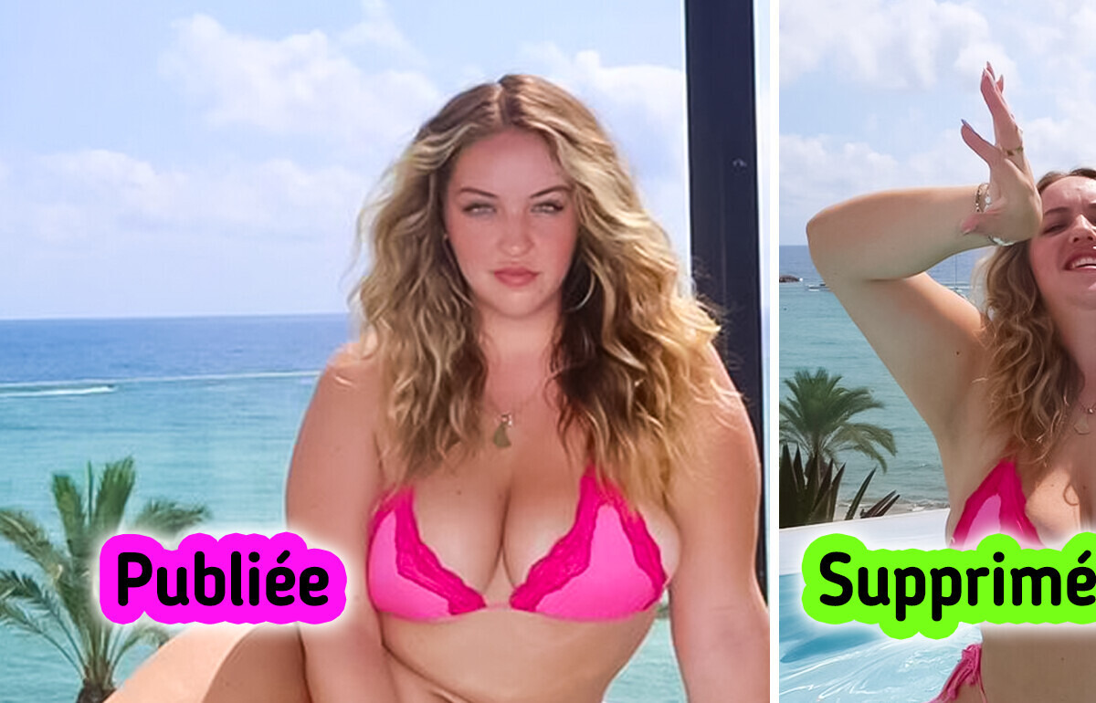 Un mannequin grande taille casse les codes de la beauté et révèle la réalité derrière les clichés “parfaits”