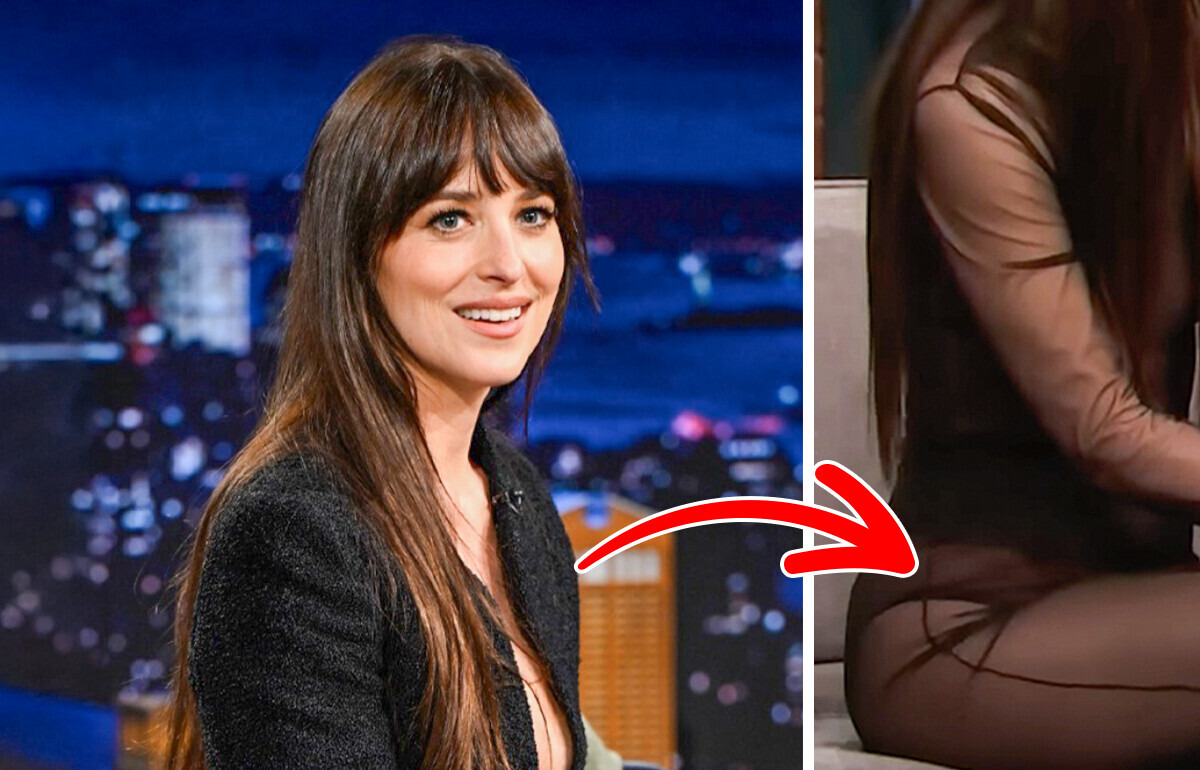 Dakota Johnson fait sensation avec sa ’revenge dress’ sur le plateau de Seth Meyers