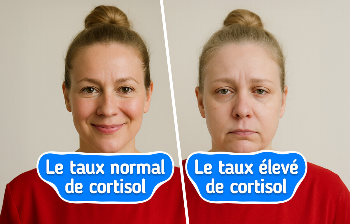Voici ce que dévoile le visage du cortisol sur ta santé, selon la science Voici ce que dévoile le visage du cortisol sur ta santé, selon la science