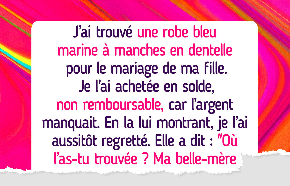 J’étais prête pour le mariage de ma fille unique, mais sa demande m’a bouleversée
