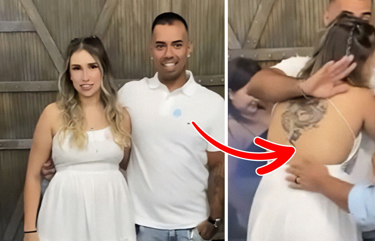 Un homme repousse sa mère pendant une gender reveal et crée un vrai malaise sur la toile