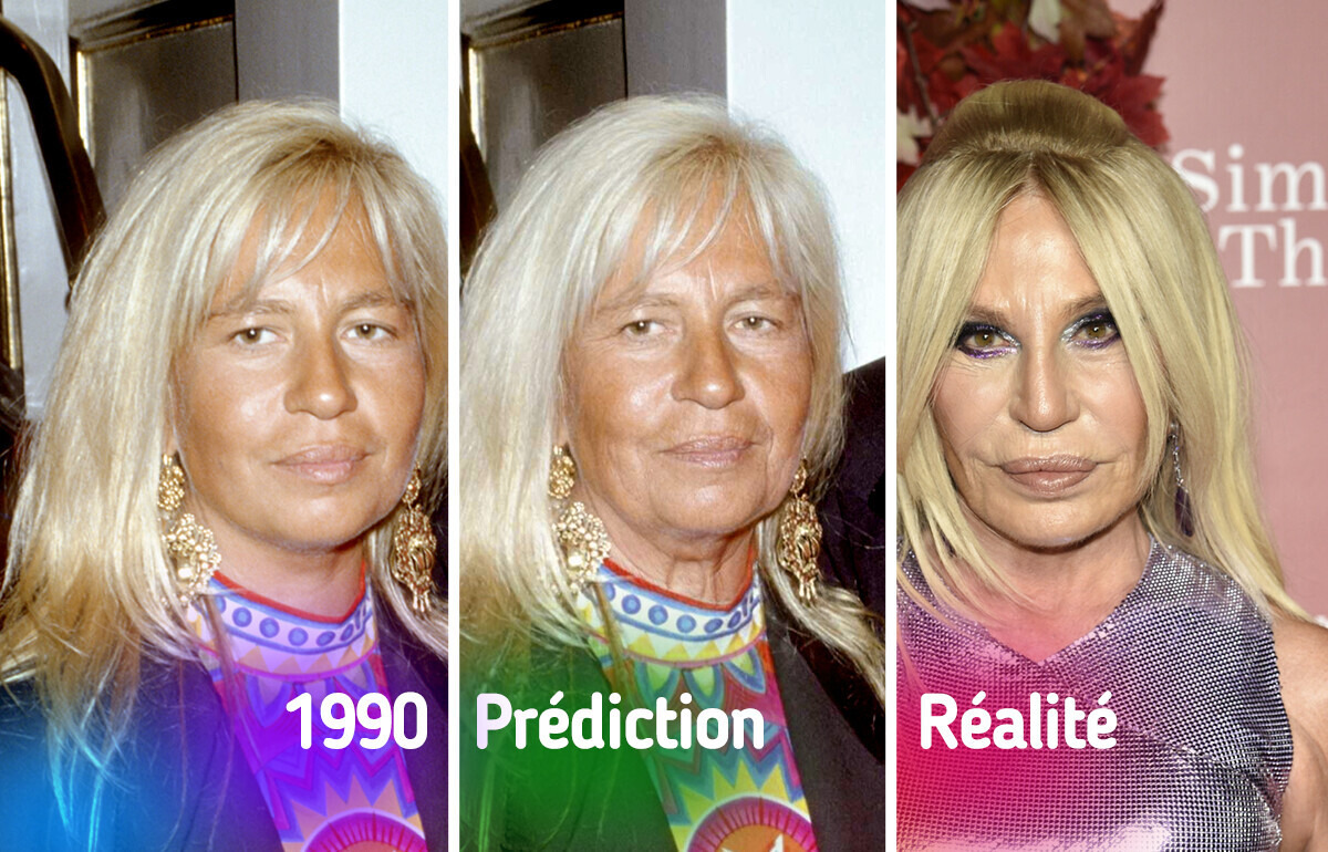 À quoi ressembleraient 12 célébrités si elles vieillissaient sans retouches esthétiques