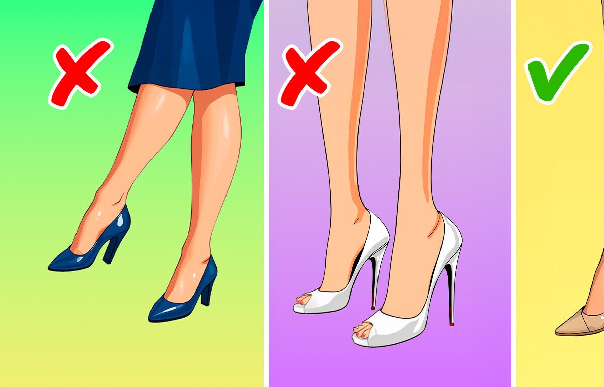 Donne l'impression de jambes allongées grâce à ces souliers