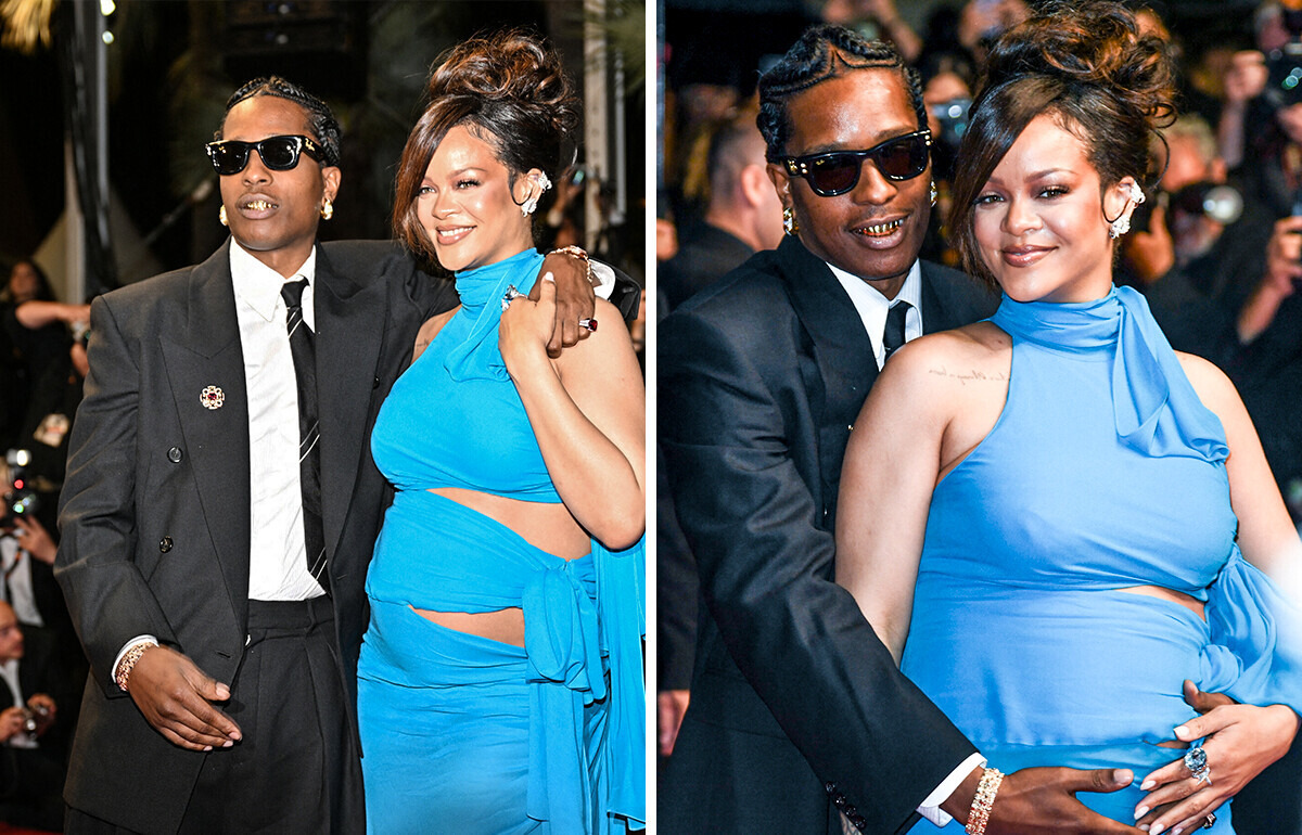 Le dernier look de Rihanna suscite des spéculations : tout le monde remarque la même chose Le dernier look de Rihanna suscite des spéculations : tout le monde remarque la même chose