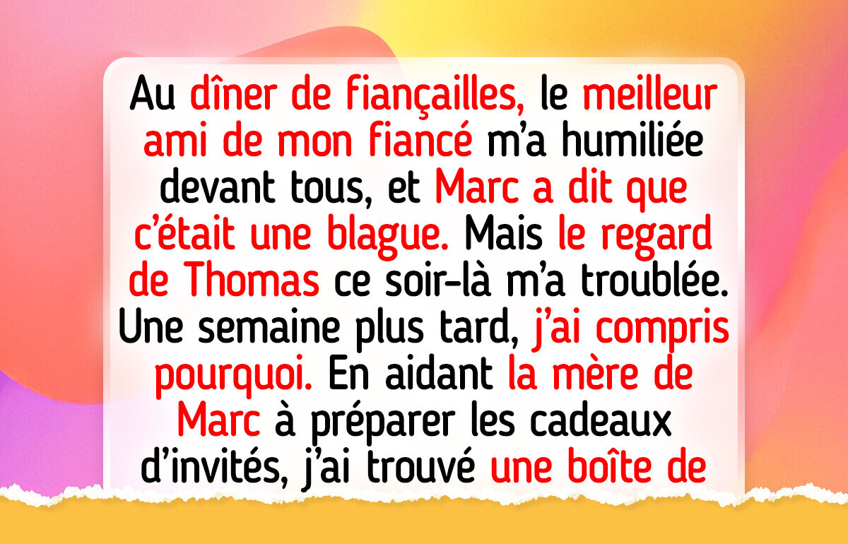 J’ai interdit au témoin de mon fiancé d’assister à notre mariage