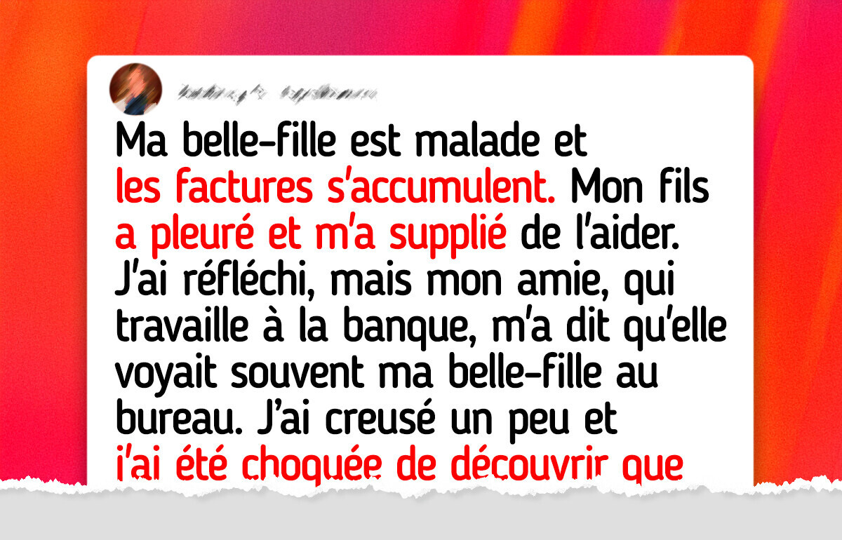 Je refuse de payer les frais médicaux de ma belle-fille fauchée — je ne suis pas une œuvre de charité Je refuse de payer les frais médicaux de ma belle-fille fauchée — je ne suis pas une œuvre de charité