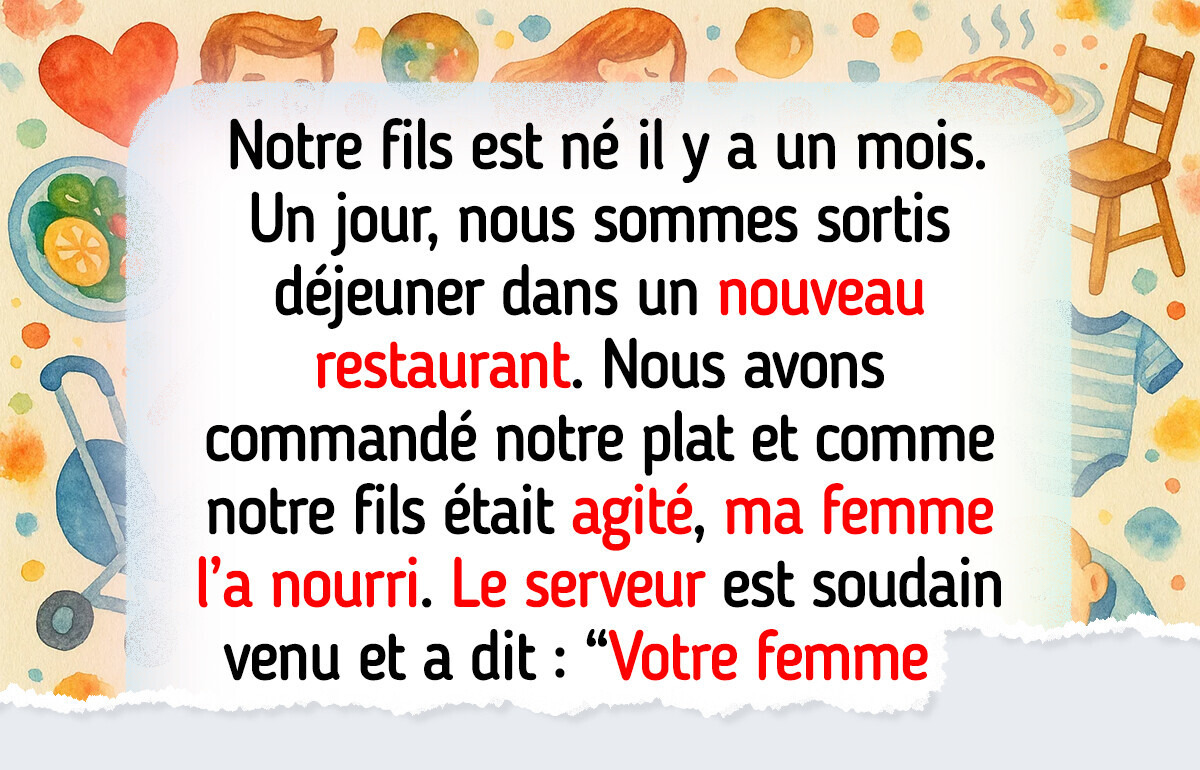 Un serveur a humilié ma femme pendant notre déjeuner en famille — j’ai veillé à ce que tout le monde le sache