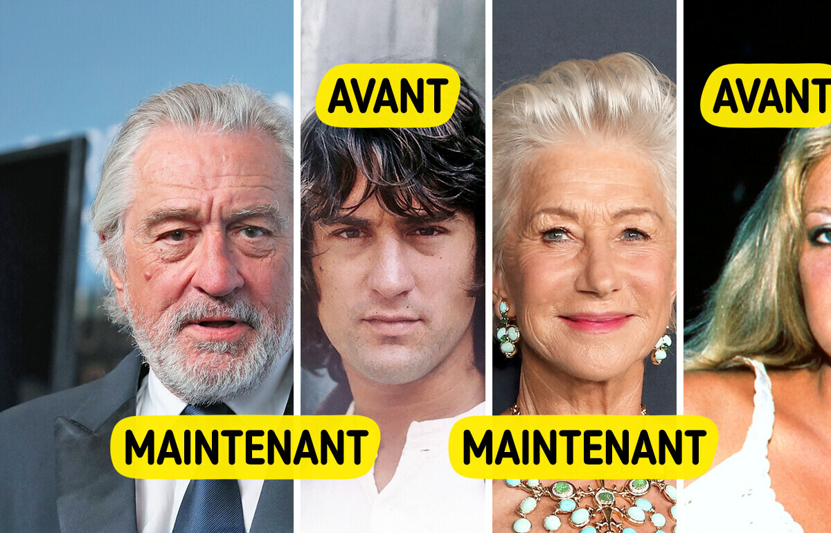 12 Stars qui paraissent méconnaissables au fil des décennies