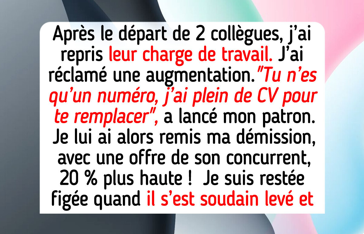 J’ai refusé d’être sous-payé, puis j’ai découvert le plan secret de mon patron