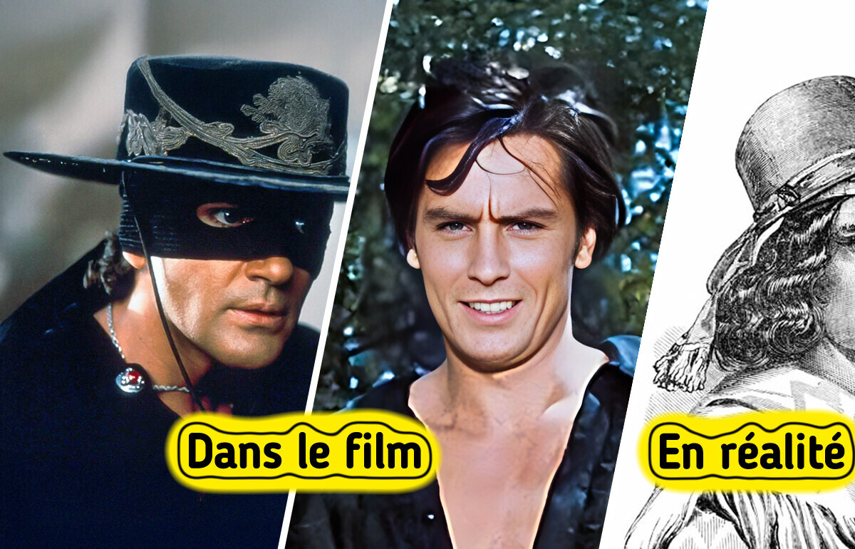 Découvre les vraies personnes derrière 9 personnages cultes