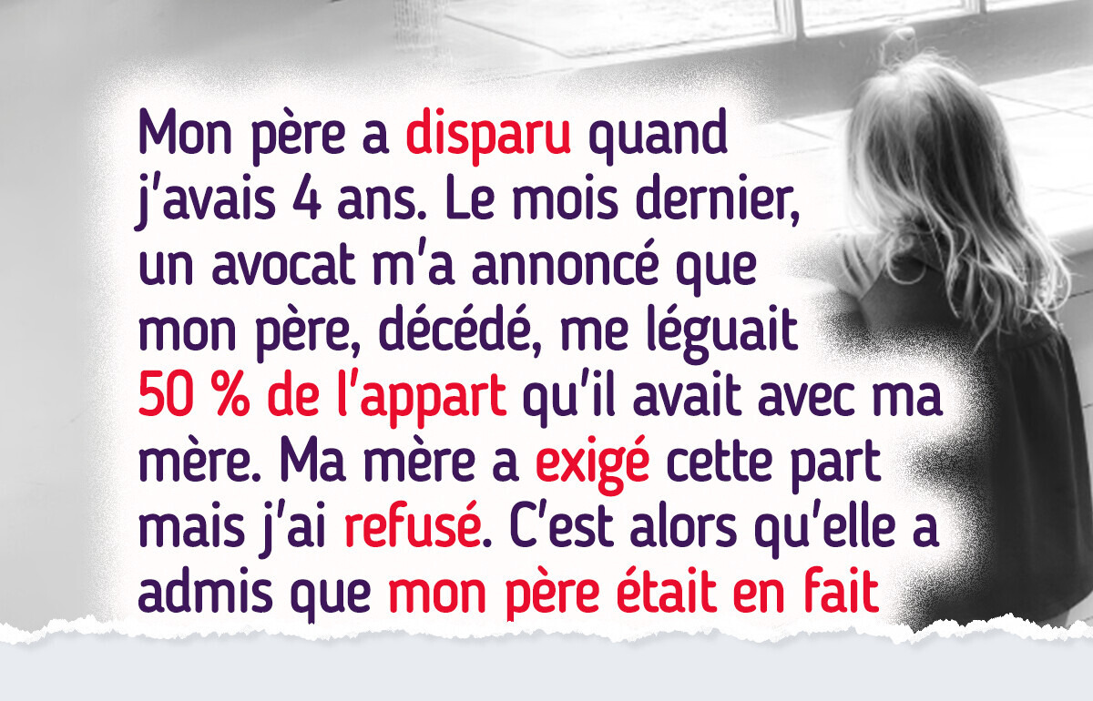 J’ai refusé de partager mon héritage avec ma mère — mais un secret de famille m’a troublé