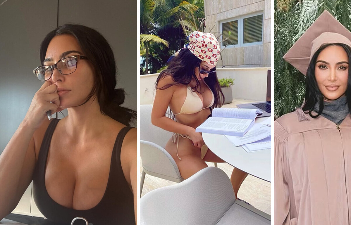 Kim Kardashian dit avoir obtenu son diplôme de droit, mais tout le monde souligne le même point Kim Kardashian dit avoir obtenu son diplôme de droit, mais tout le monde souligne le même point