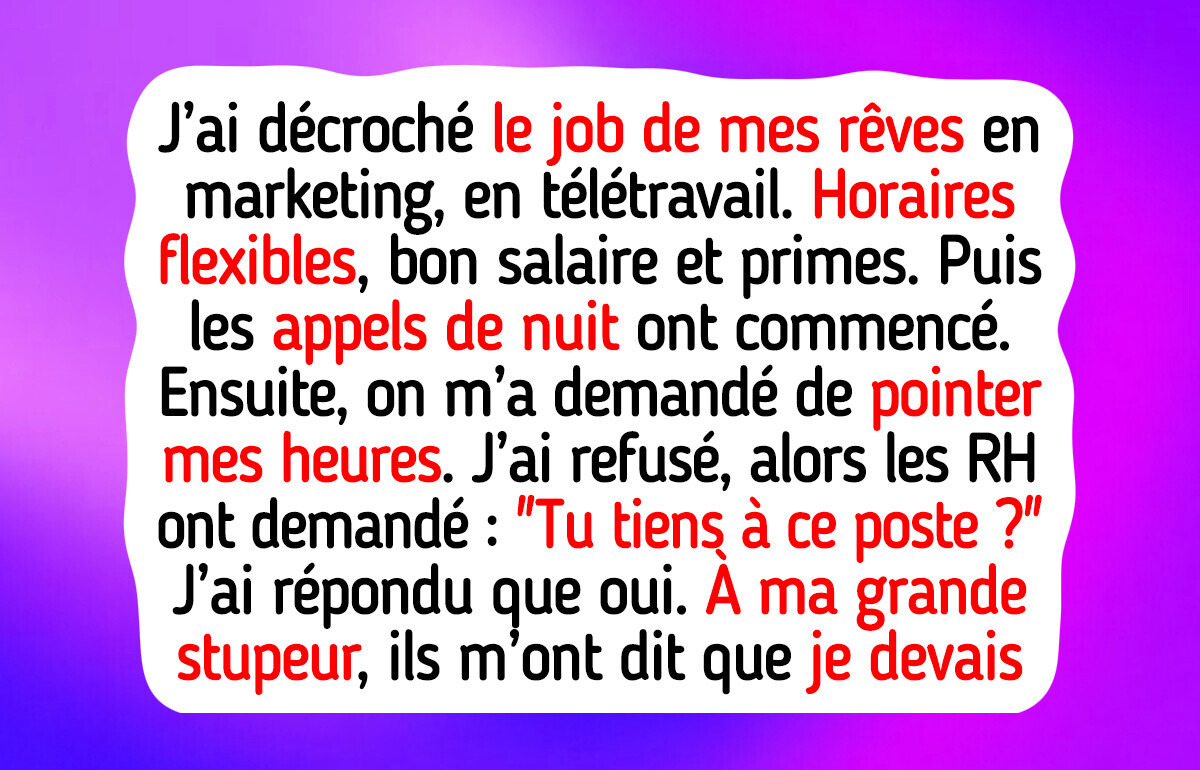 Je pensais avoir trouvé l’emploi de mes rêves, puis j’ai eu des problèmes juridiques Je pensais avoir trouvé l’emploi de mes rêves, puis j’ai eu des problèmes juridiques