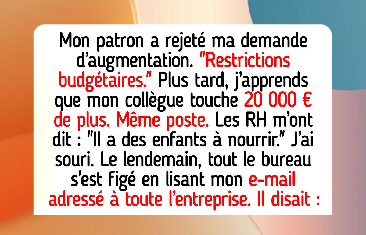 Je refuse de faire semblant d’être heureuse pendant que mon collègue gagne 20 000 € de plus que moi