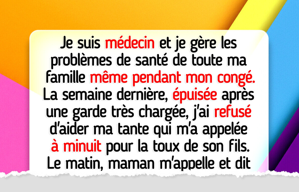 Ma famille a abusé de mon rôle en tant que médecin — et maintenant je remets tout en question