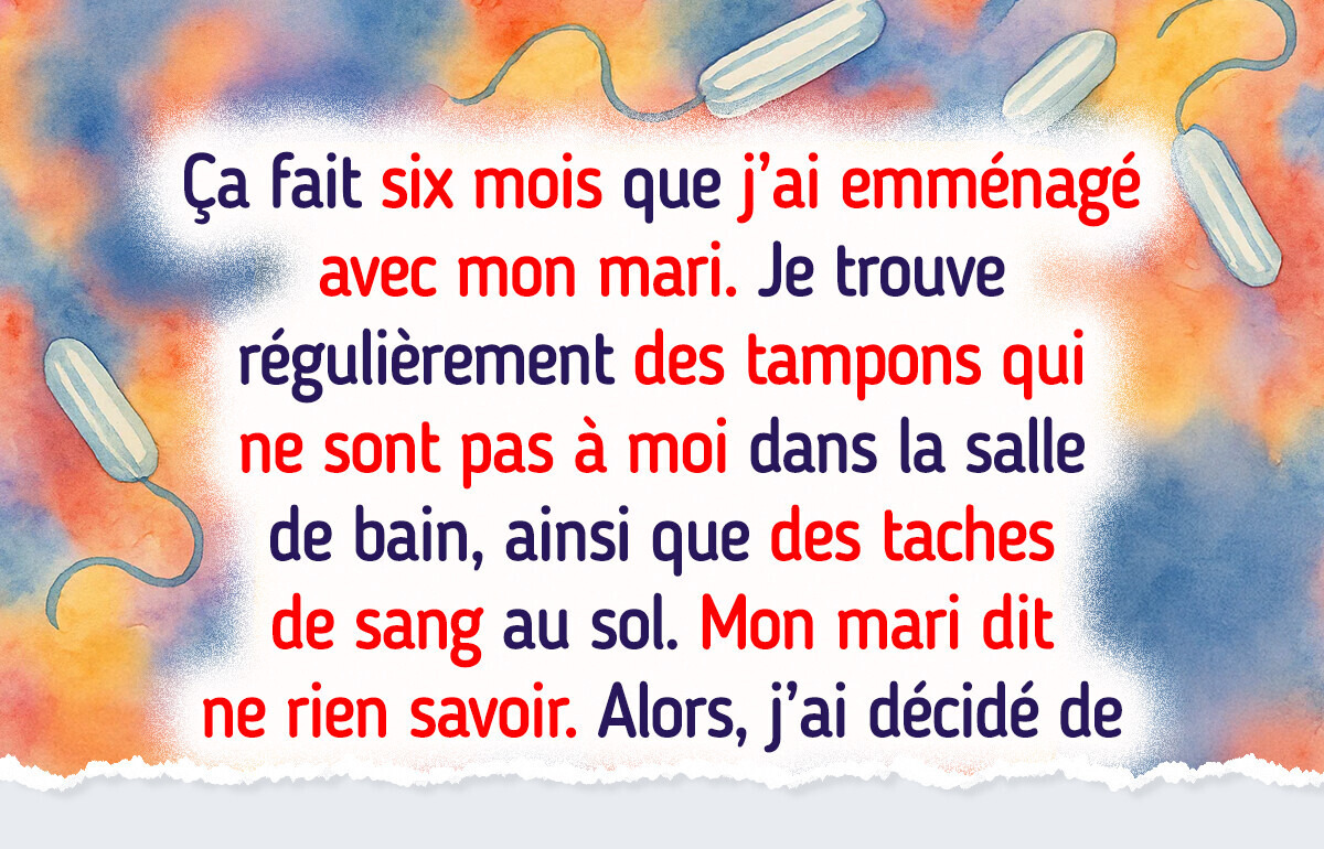 Une simple découverte dans la salle de bain a dévoilé le mensonge de mon mari Une simple découverte dans la salle de bain a dévoilé le mensonge de mon mari