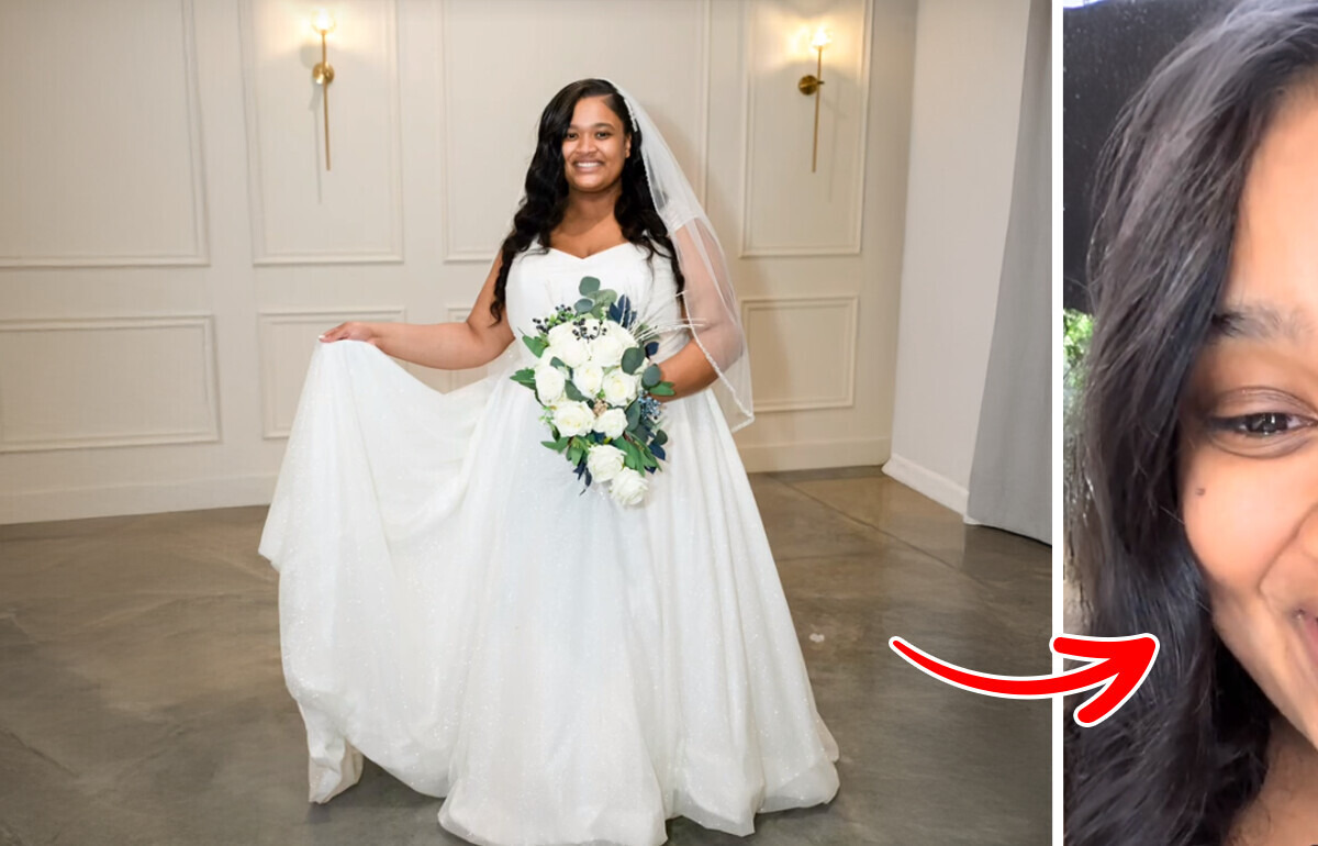 Une mariée choisit de ne pas se maquiller pour le grand jour et déclenche des réactions enflammées