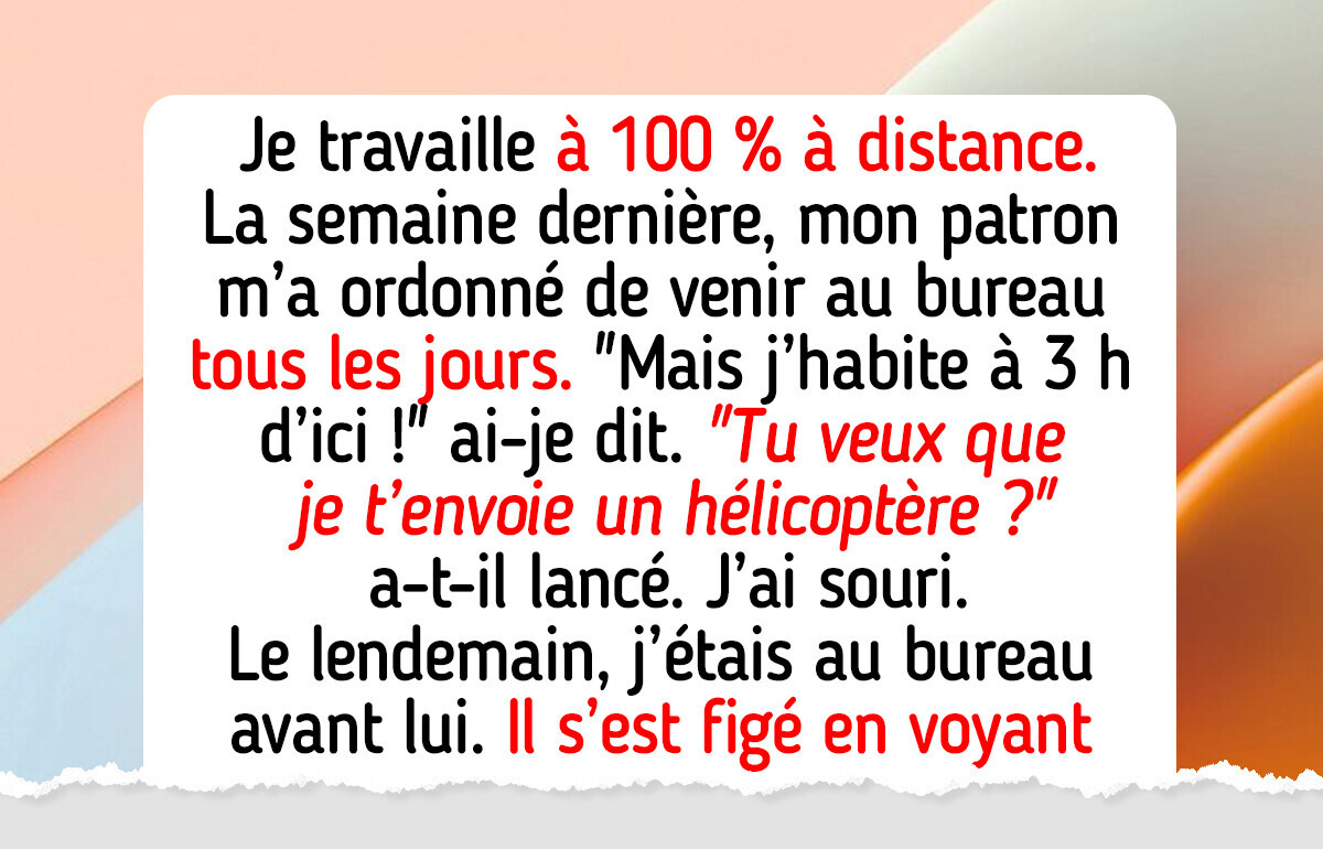 Je travaille 100 % à distance : j’ai refusé la nouvelle règle de revenir au bureau — les RH sont intervenus