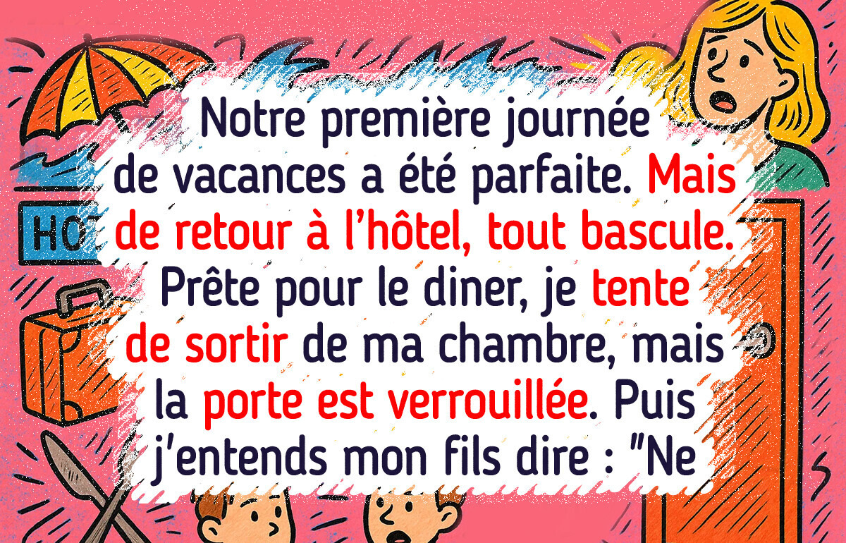 J’ai accepté un voyage en famille sans savoir ce que mon fils préparait derrière mon dos