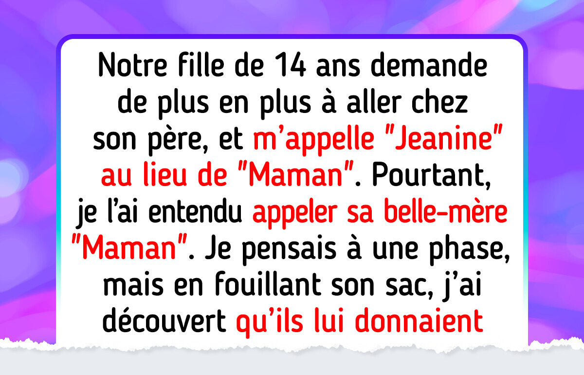 Ma fille appelle sa belle-mère “maman” et ça me déchire le cœur