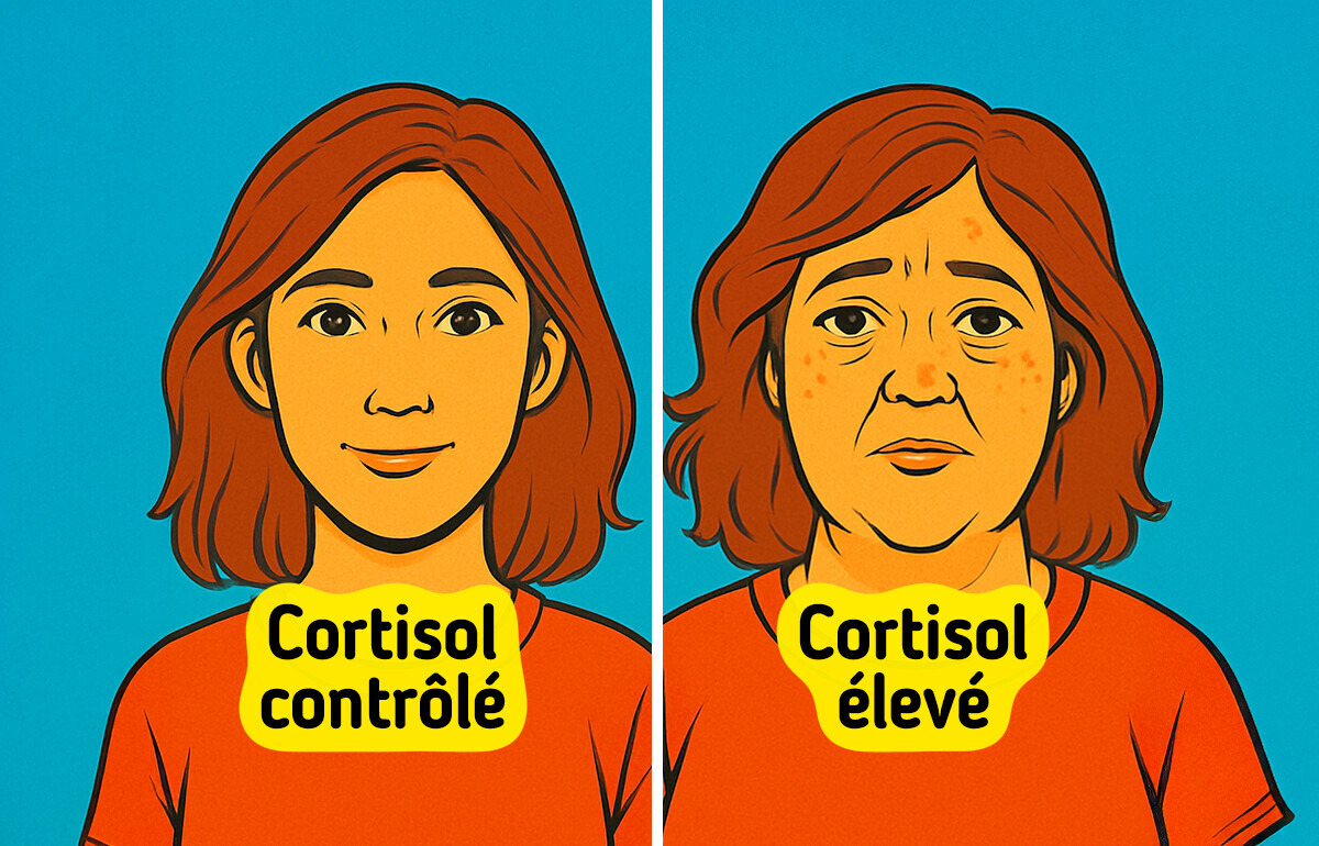 La vérité scientifique sur le “visage du cortisol” et ses effets