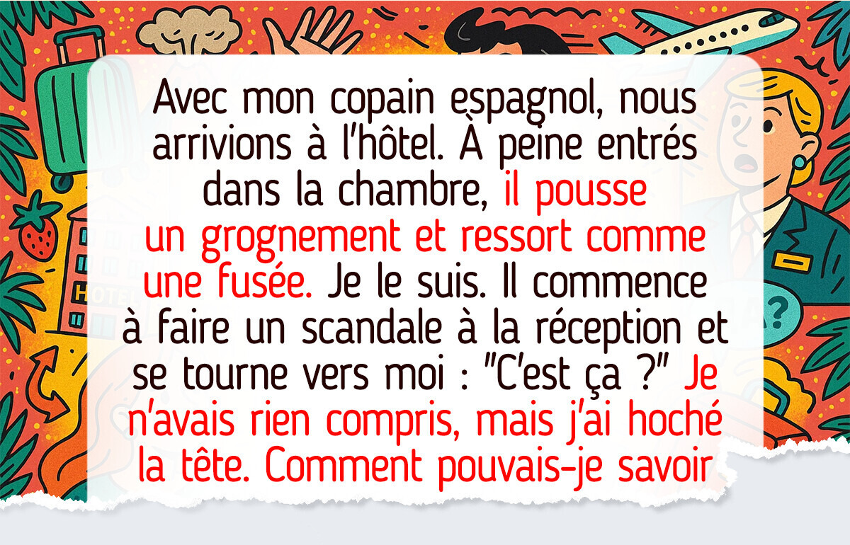 15+ Vacanciers dont les aventures ont commencé dans le hall de l’hôtel