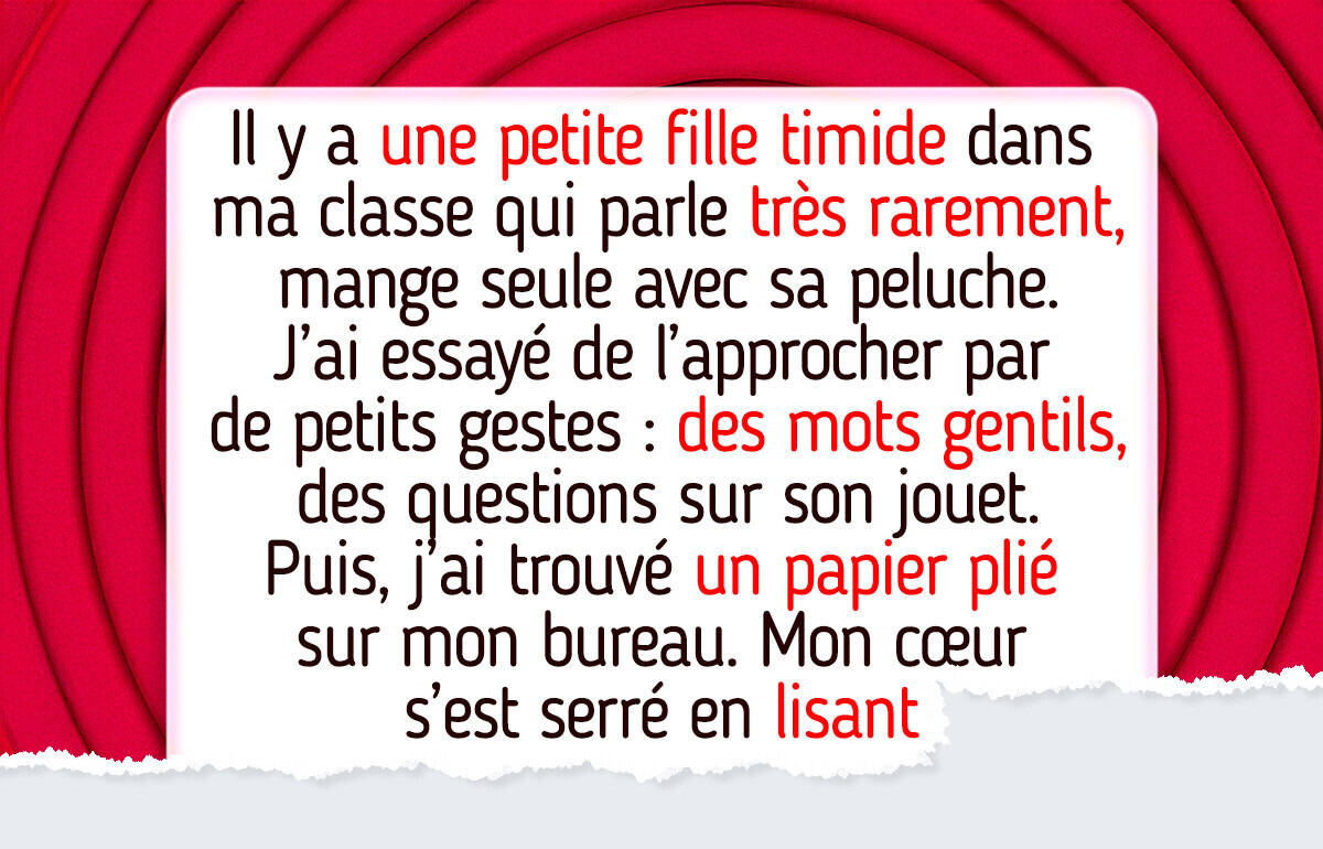 13 Fois où la gentillesse discrète des enseignants a aidé un enfant à retrouver sa lumière 13 Fois où la gentillesse discrète des enseignants a aidé un enfant à retrouver sa lumière