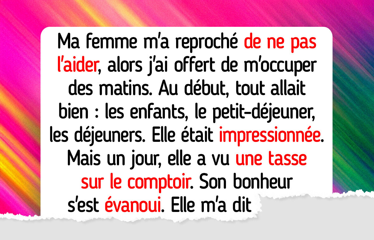 J’ai promis de prendre le relais pour que ma femme puisse se reposer, mais elle a découvert ce que je faisais réellement J’ai promis de prendre le relais pour que ma femme puisse se reposer, mais elle a découvert ce que je faisais réellement