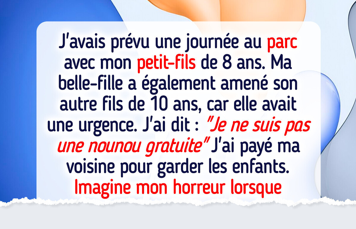 J’ai exclu le fils de ma belle-fille de notre sortie au parc d’attractions J’ai exclu le fils de ma belle-fille de notre sortie au parc d’attractions