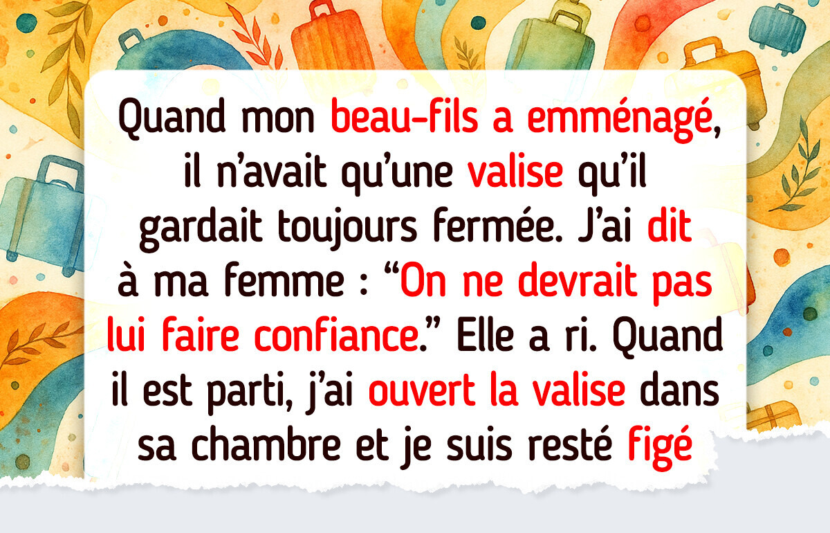 Je ne veux plus que mon beau-fils vive avec nous, ses mensonges ont brisé notre confiance Je ne veux plus que mon beau-fils vive avec nous, ses mensonges ont brisé notre confiance