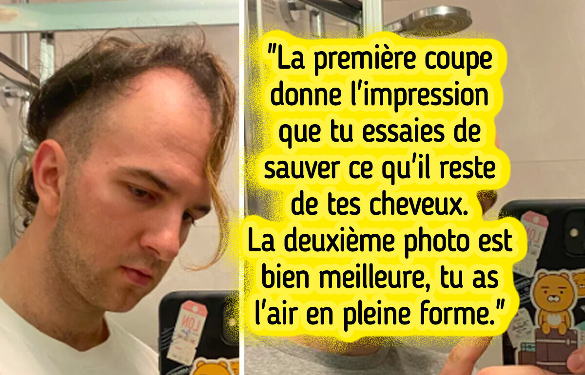 17 Hommes qui ont donné carte blanche à leur coiffeur