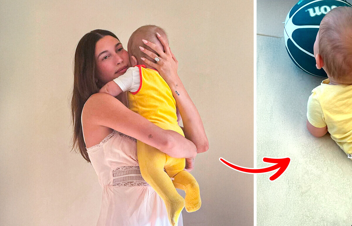 Un détail intrigue les fans sur la dernière photo du bébé de Justin Bieber