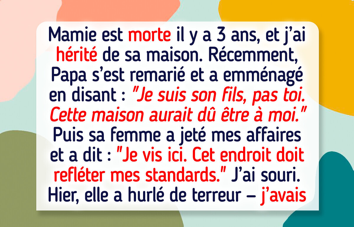 J’ai refusé que ma belle-mère prenne le contrôle de la maison que j’ai héritée, alors j’ai préparé un plan discret J’ai refusé que ma belle-mère prenne le contrôle de la maison que j’ai héritée, alors j’ai préparé un plan discret