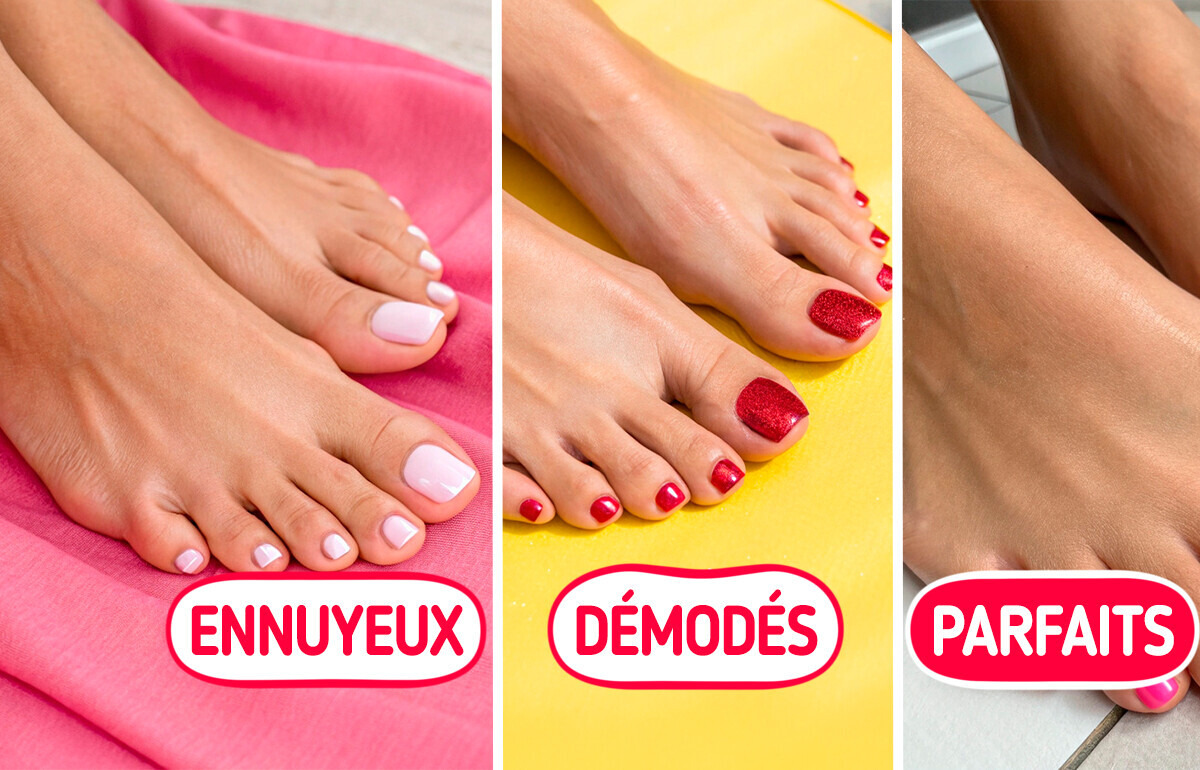 9 Idées de pédicure pour des pieds prêts pour l’été