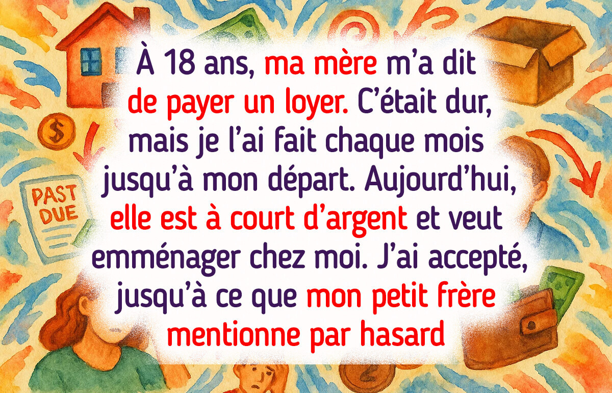 J’ai dit à ma mère qu’elle ne pouvait emménager que si elle acceptait mes règles J’ai dit à ma mère qu’elle ne pouvait emménager que si elle acceptait mes règles
