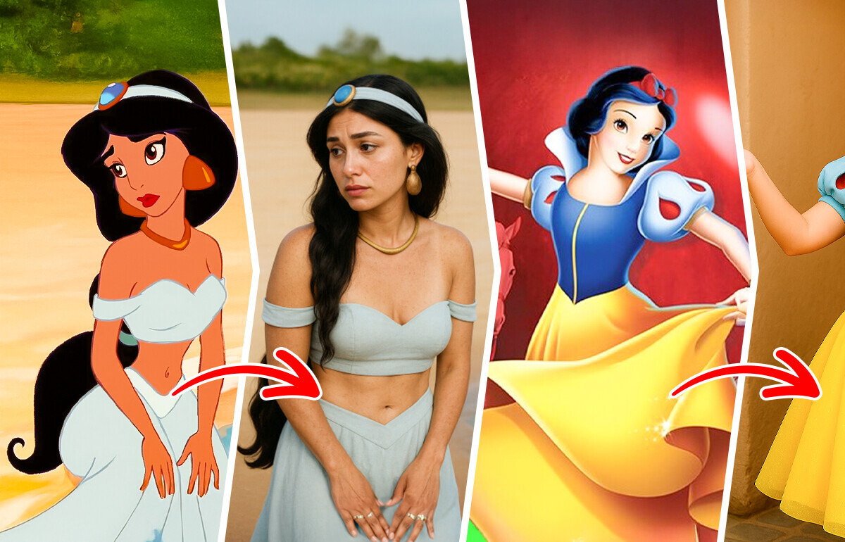 L’artiste a réimaginé 10 princesses Disney avec des proportions humaines, et le rendu est surprenant