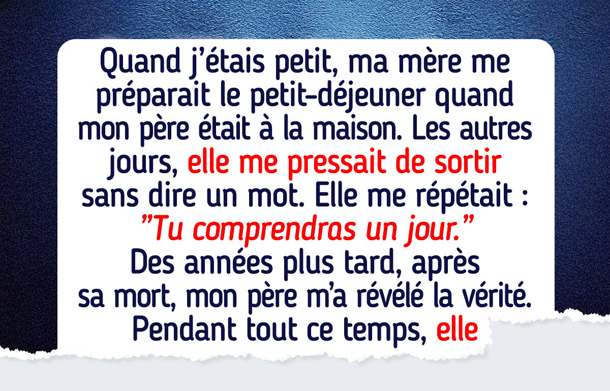 Des secrets de famille qui n’auraient jamais dû être découverts Des secrets de famille qui n’auraient jamais dû être découverts